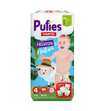 Пуфис FOR KIDS Pufies Fashion diaper panties #4 9-15kg 44pcs
