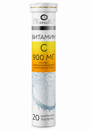 Витамин MEDICINES Vitamin C effervescent tablets 900mg x 20 Nota Vita