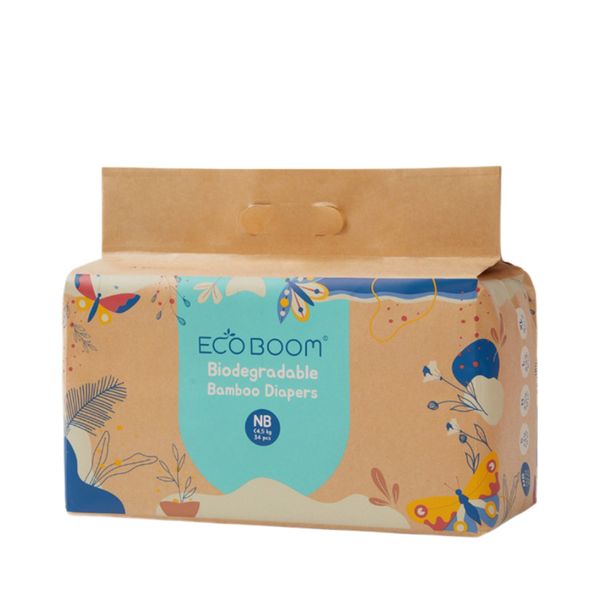 ЭкоБум FOR KIDS ЭкоБум подгузники NB-XS 4-5кг 34шт.