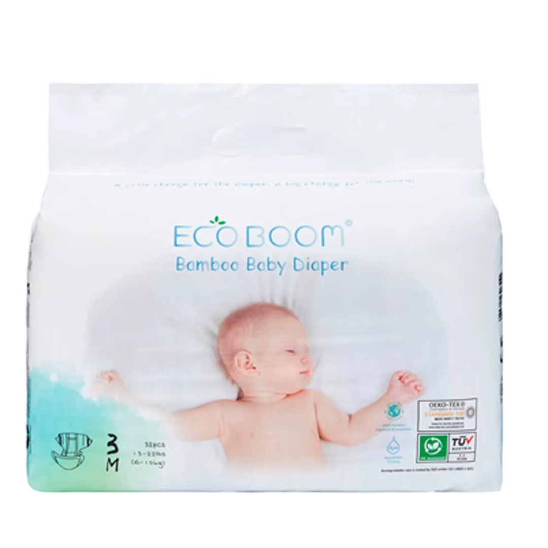 ЭкоБум FOR KIDS ЭкоБум подгузники M 6-10кг 32шт.