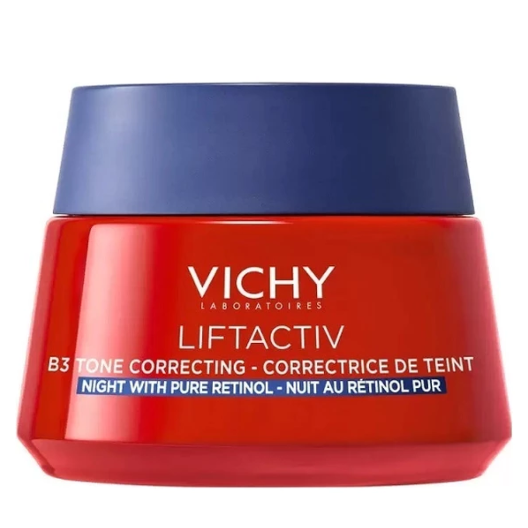 Виши CARE PRODUCTS Виши Лифтактив B3 ночной крем для лица с ретинолом против пигментации 50мл