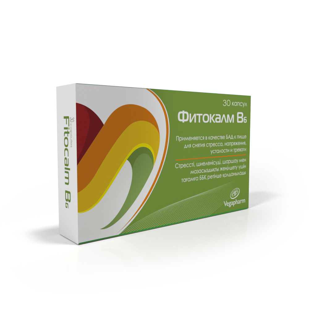 Фитокалм MEDICINES Phytocalm B6 caps. x30