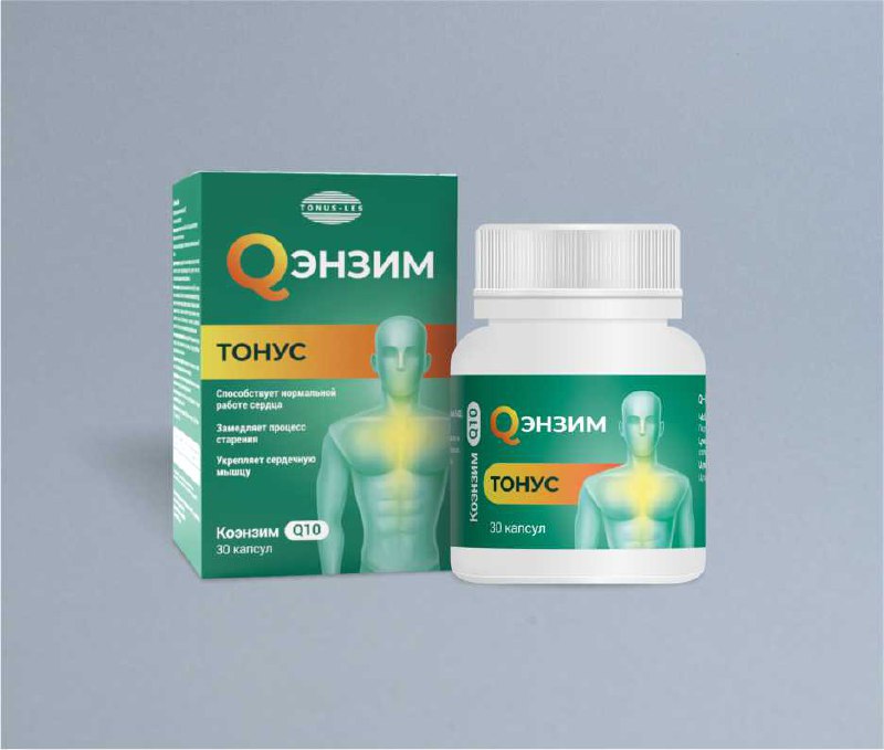 Коэнзим MEDICINES Coenzyme Q10 Tonus caps. 100mg N30