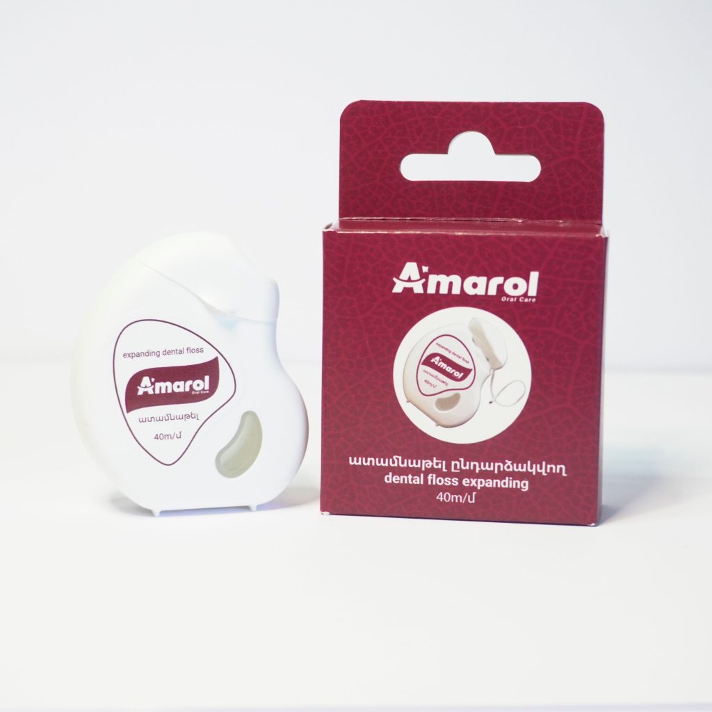 Амарол CARE PRODUCTS Амарол зубная нить 40м.