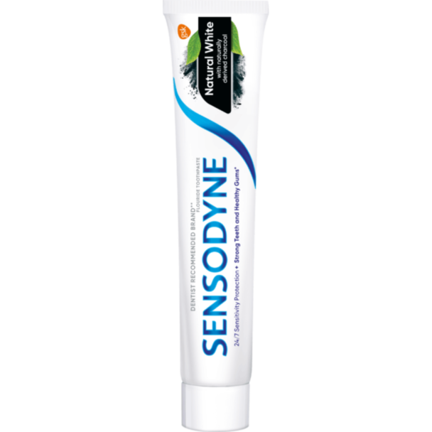 Сенсодин CARE PRODUCTS Сенсодин зубная паста, Природное отбеливание с углем 75мл