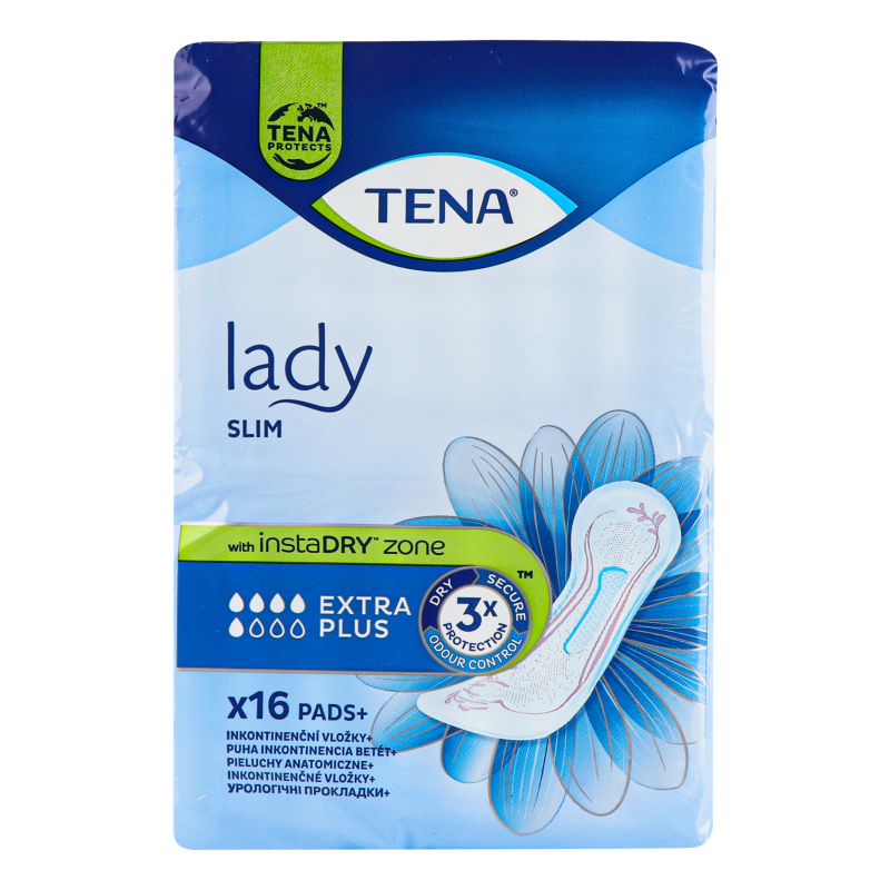 Тена СРЕДСТВА ПО УХОДУ Тена прокладки урологические Lady slim extra plus x 16 (761673)