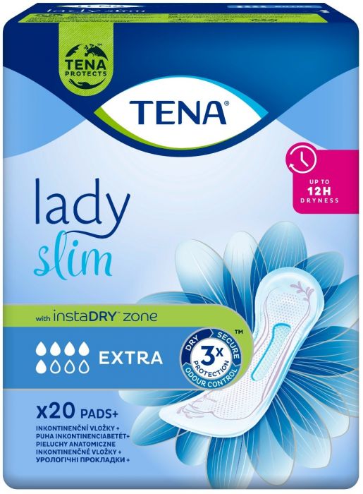Тена СРЕДСТВА ПО УХОДУ Тена прокладки урологические Lady slim extra x 20 (760758)
