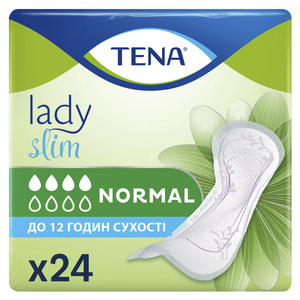 Тена СРЕДСТВА ПО УХОДУ Тена прокладки урологические Lady slim normal x 24 (760492)