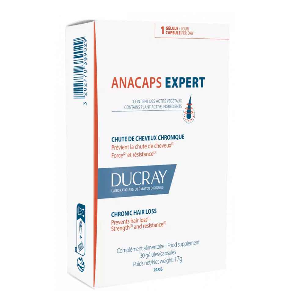 Дюкрей CARE PRODUCTS Ducray Anacaps Expert capsules for chronic hair loss 30 pcs