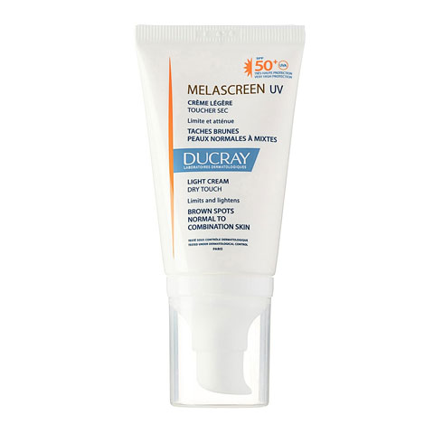Дюкрей CARE PRODUCTS Ducray Melascreen sun protection rich cream SPF50+ against pigmentation spots for dry skin 40ml