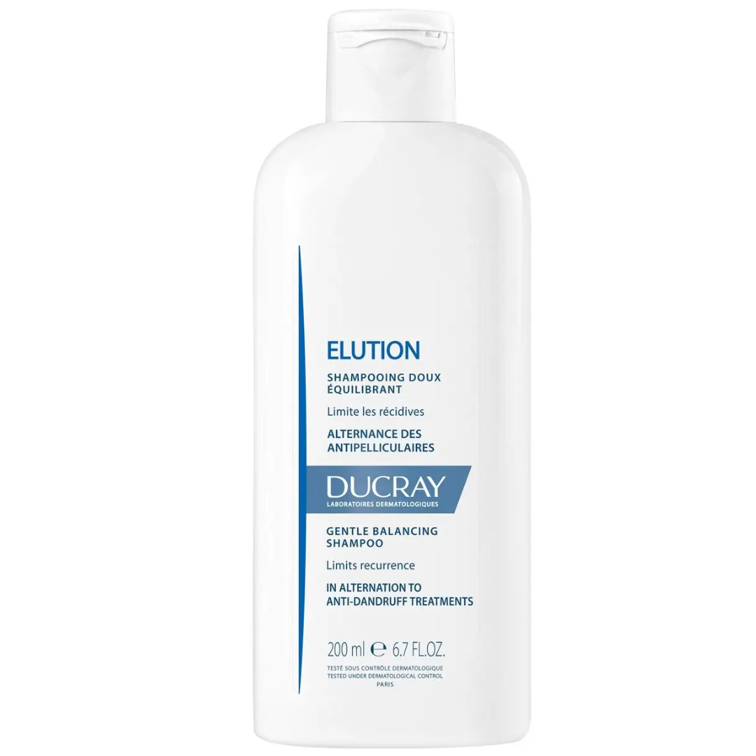 Дюкрей CARE PRODUCTS Ducray Elution daily purifying and balancing shampoo 200ml