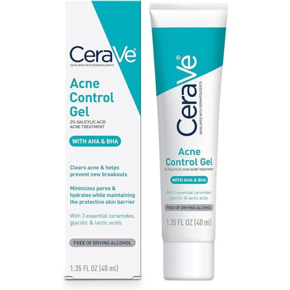 Сераве CARE PRODUCTS Cerave AHA & BHA acne control gel-serum 40ml