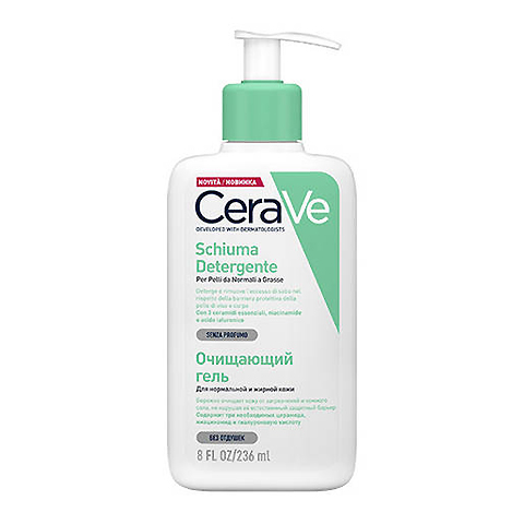 Сераве CARE PRODUCTS Cerave foaming gel for oily and blemish-prone facial and body skin 236ml