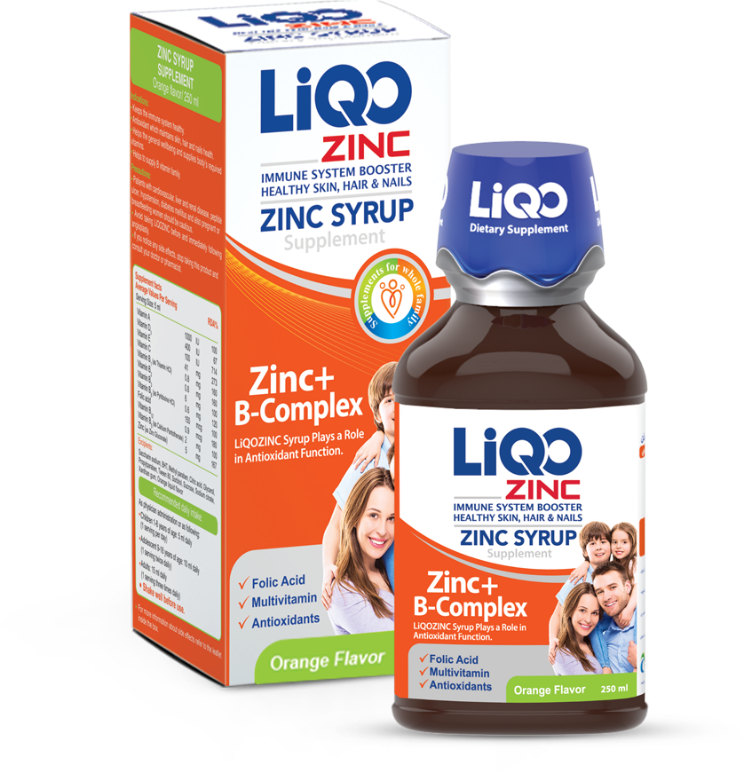 Лико MEDICINES LIQO Zinc + B complex syrup orange flavoured 250ml
