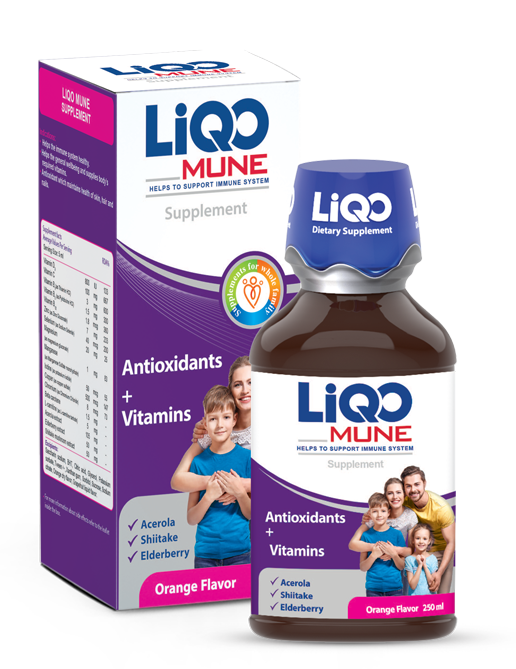 Лико MEDICINES LIQO Mune syrup orange flavoured 250ml