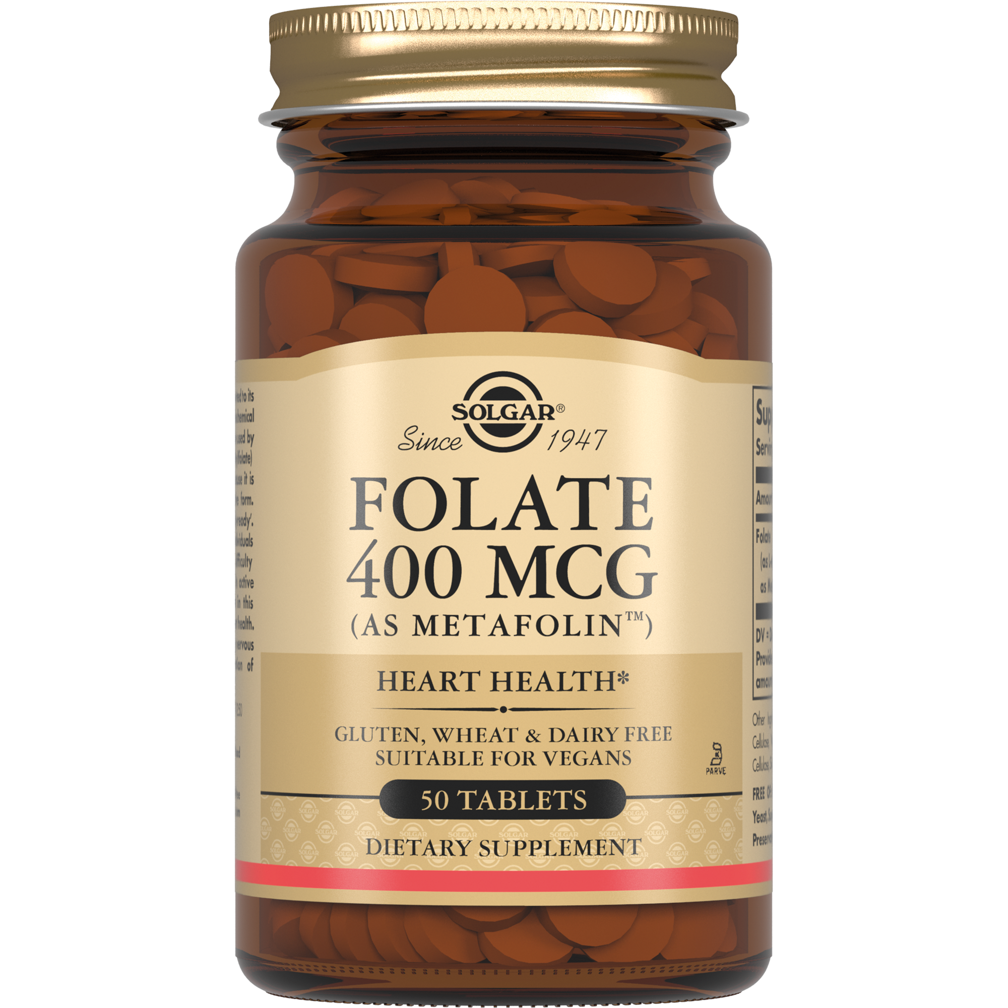 Фолат MEDICINES Folate tablets 400mcg x 50 Solgar