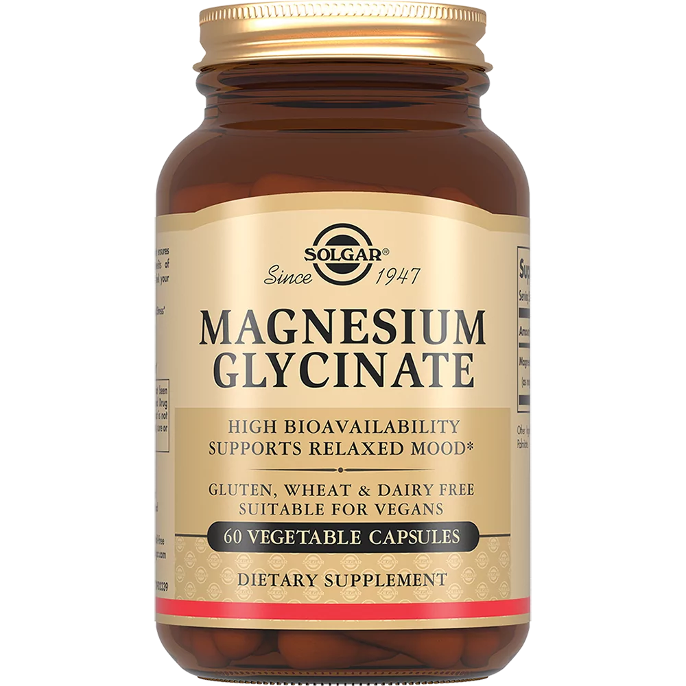 Магния MEDICINES Magnesium glycinate capsules x 60 solgar
