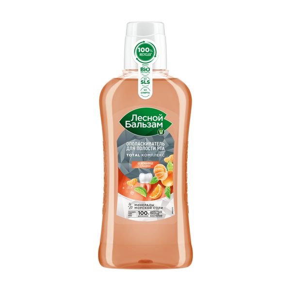 Лесной ԽՆԱՄՔԻ ՄԻՋՈՑՆԵՐ Լեսնոյ Բալզամ բերանի ողողման հեղուկ, մանդարին 400մլ