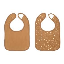 Бабуу ԵՐԵԽԱՆԵՐԻ ՀԱՄԱՐ Բաբու մուսլինե գոգնոց,ջրակայուն հիմքով, շագանակագույն 2 հատ