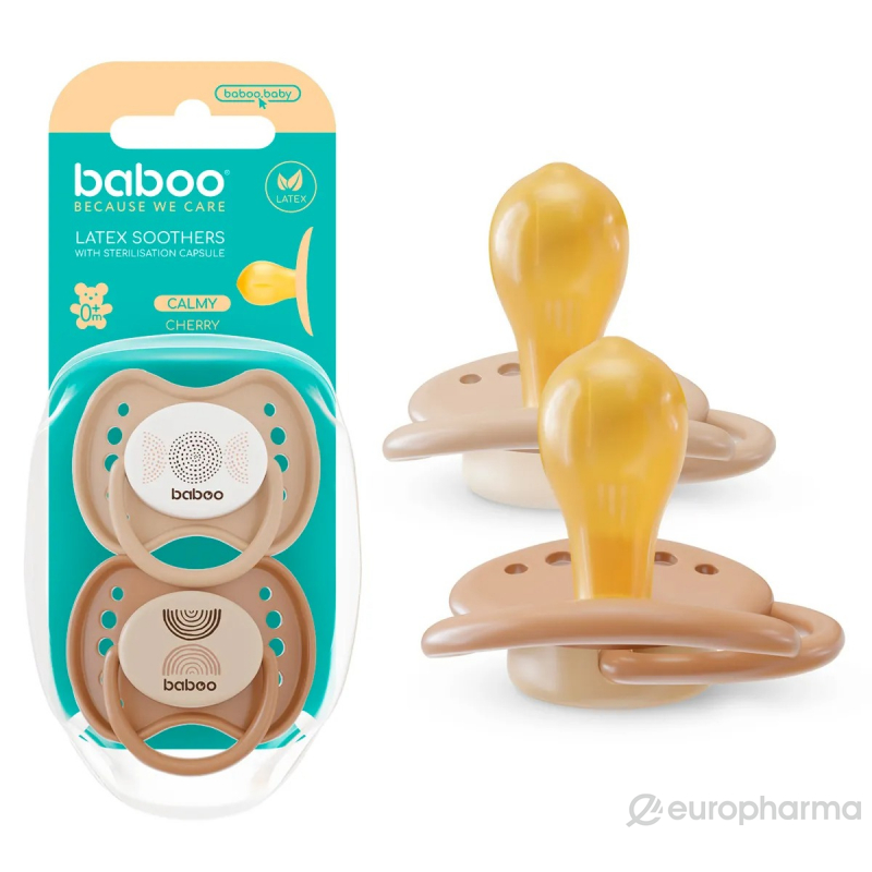 Бабуу ԵՐԵԽԱՆԵՐԻ ՀԱՄԱՐ Ծծակ լատեքսից, կլոր, շագանակագույն, 0+ 2հատ