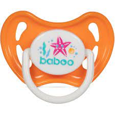 Бабуу FOR KIDS Baboo silicone symmetrical orange Sea life 6+