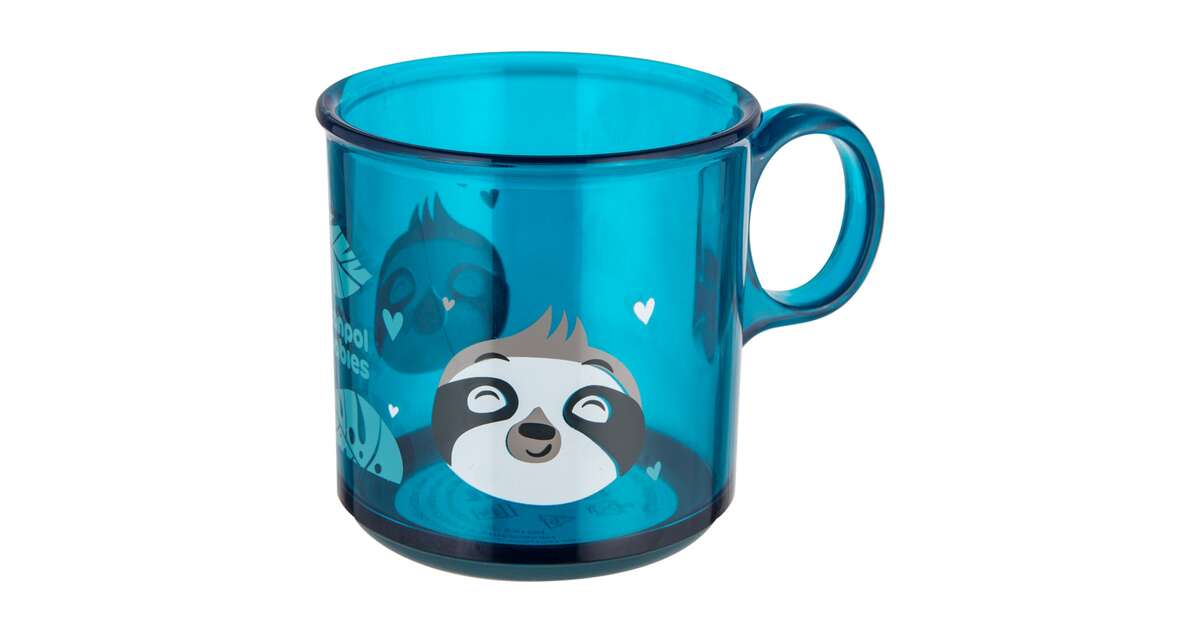 Канпол ԵՐԵԽԱՆԵՐԻ ՀԱՄԱՐ Բաժակ մանկական չսահող հիմքով փիրուզագույն 4078