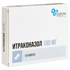 Итраконазол MEDICINES Itraconazole 100mg caps. x15
