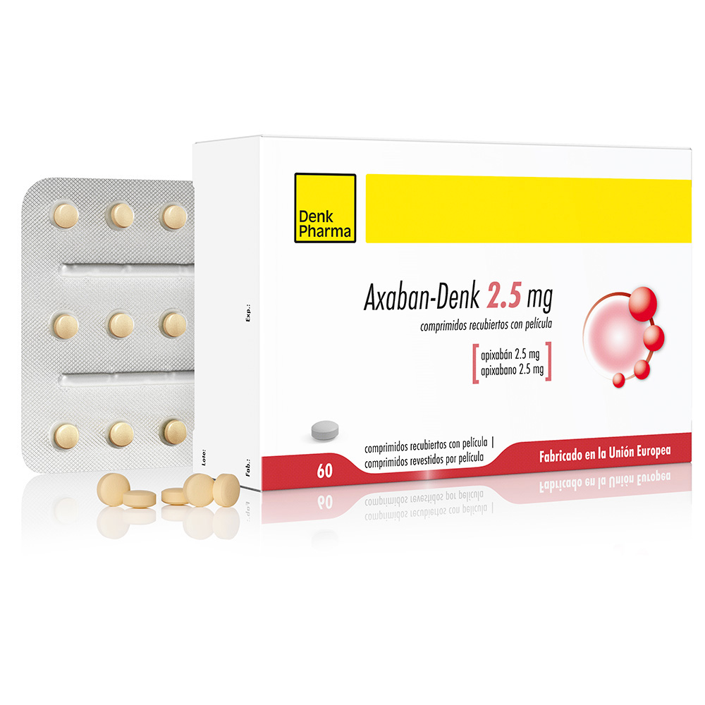 Аксабан MEDICINES Axaban-Denk tablets 2.5mg x 60