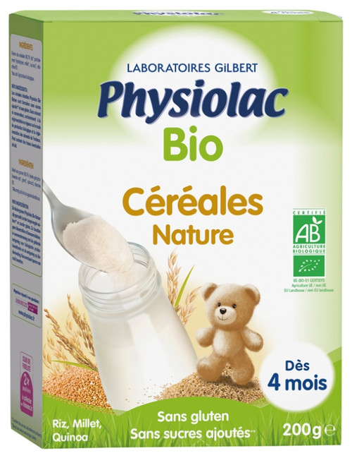 Физиолак FOR KIDS Физиолак Био натуральная каша на основе злаков 4+ 200г