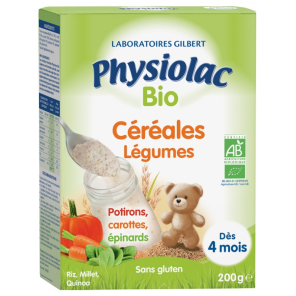 Физиолак FOR KIDS Физиолак Био овощная каша на основе злаков 4+ 200г