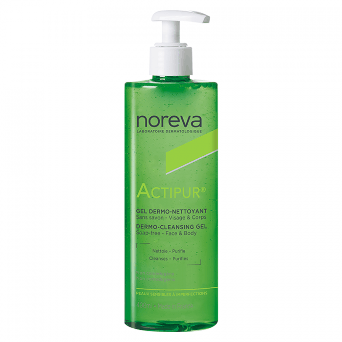 Норева CARE PRODUCTS Noreva Actipur dermo-cleansing gel for face and body 400ml #6915