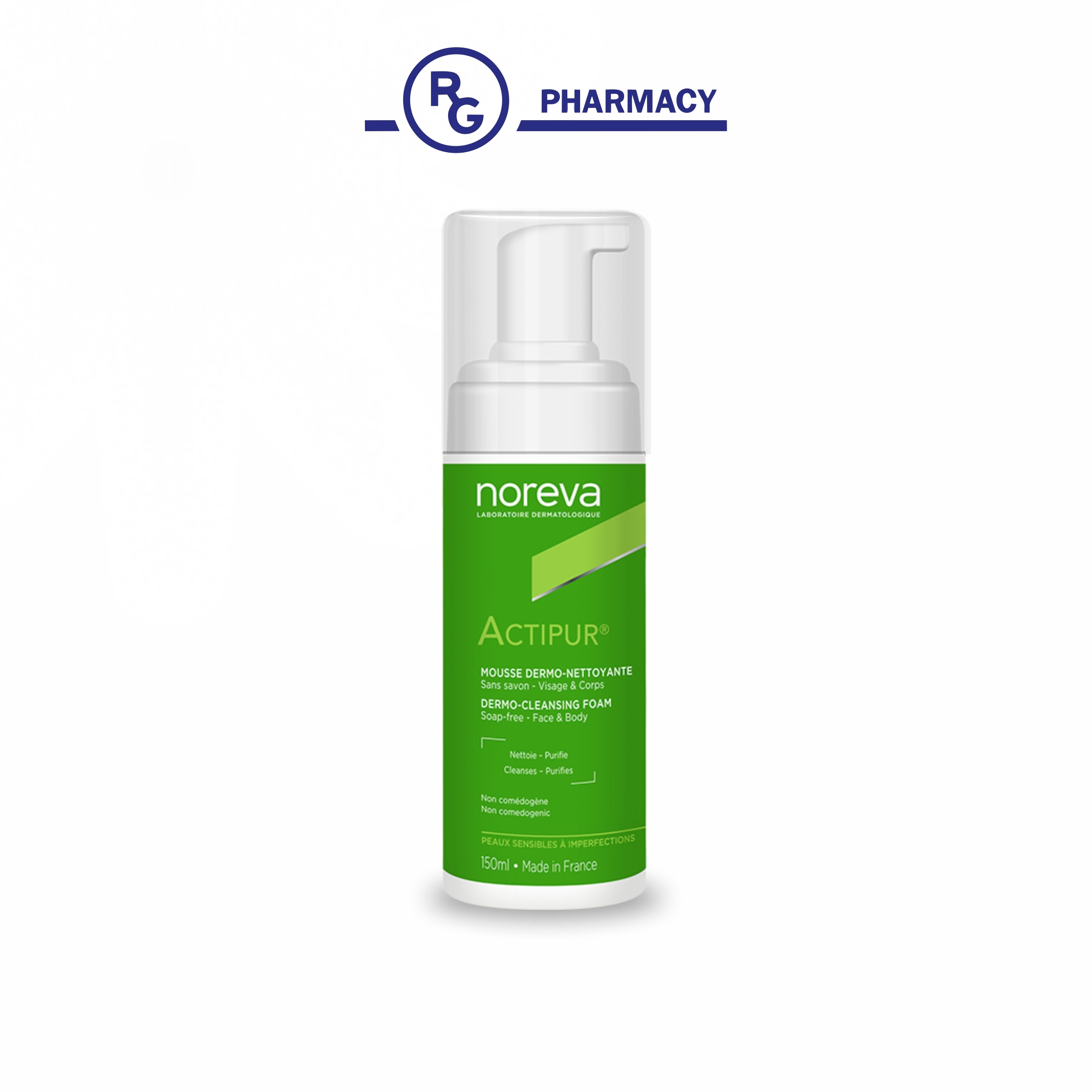 Норева CARE PRODUCTS Noreva Actipur dermo cleansing foam face & body 150ml