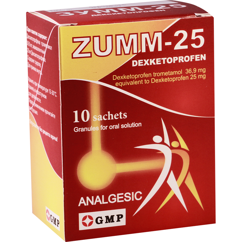 ЗУММ MEDICINES ZUMM-25 sachet 25mg N10