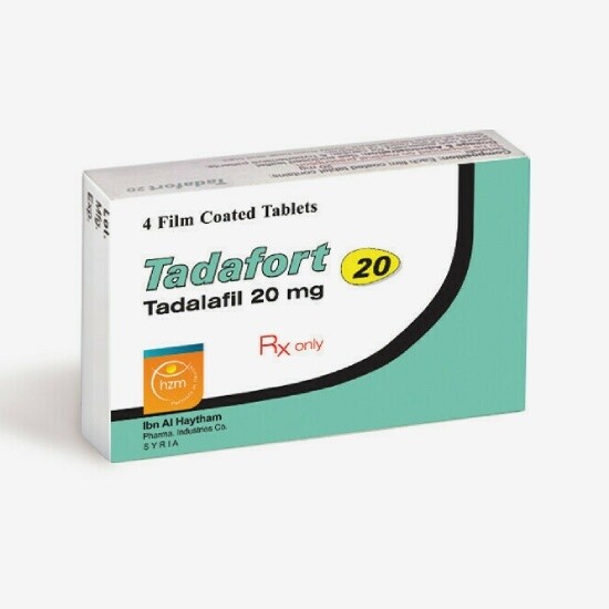 Тадафорт MEDICINES Tadafort tablets 20mg x 4