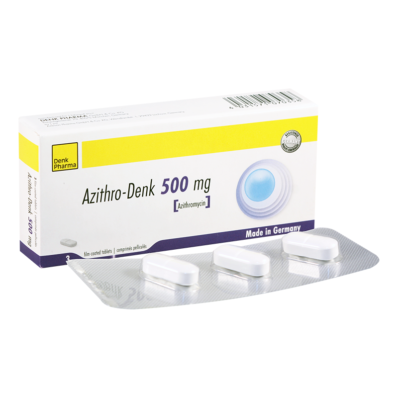 Азитро MEDICINES Azitro-Denk tablets 500mg N3