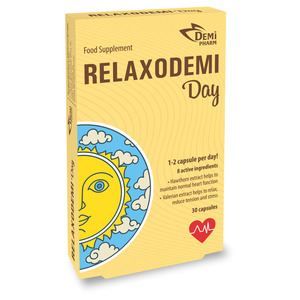 Релаксо MEDICINES Relaxodemi Day capsules x 30