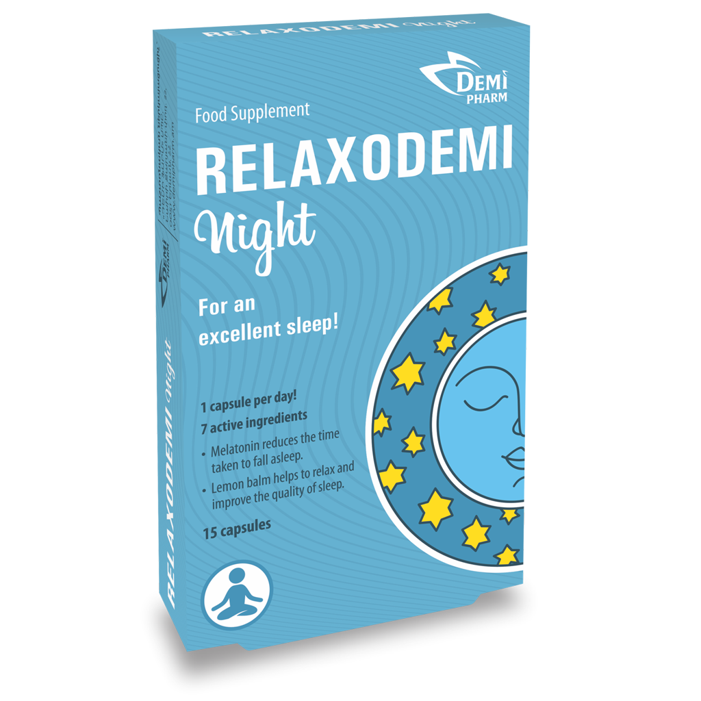 Релаксо MEDICINES Relaxodemi Night capsules x 15