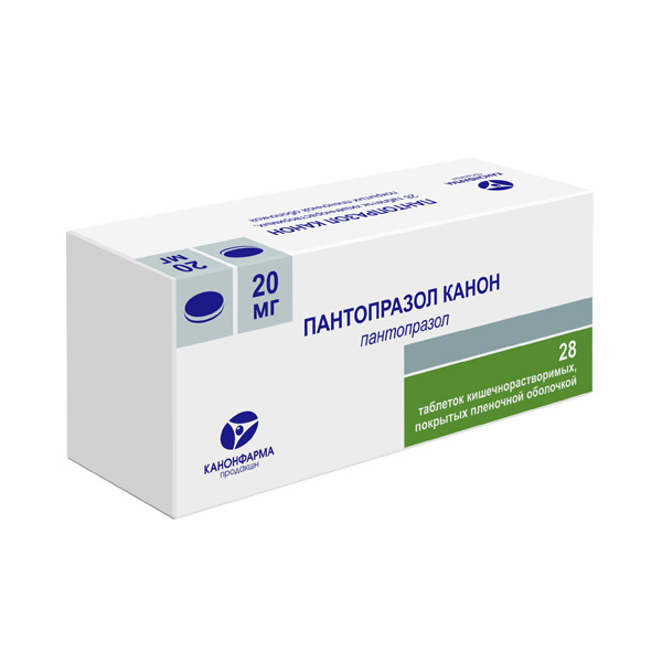 Пантопразол MEDICINES Pantoprazole Canon tab 20mg x28