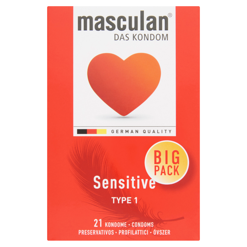 Маскулан MEDICAL SUPPLIES Masculan Condom 1 Sensitive N21