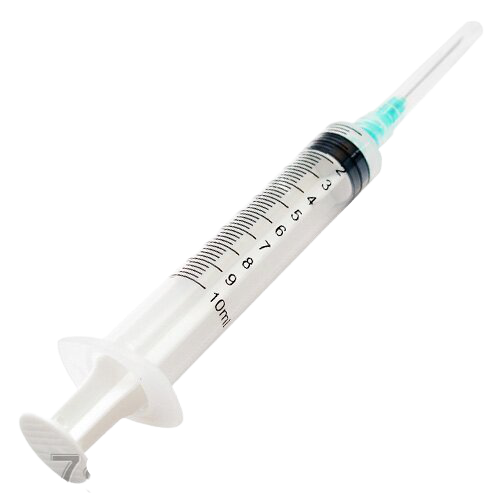 Шприц MEDICAL SUPPLIES Syringe 10ml 3 set with needle 21G Best