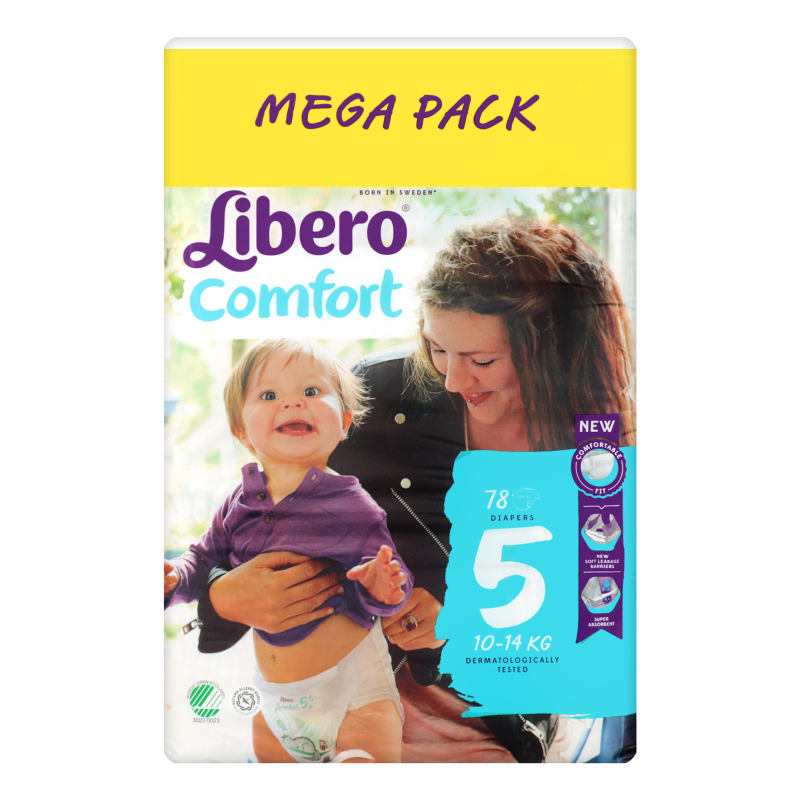 Либеро FOR KIDS Libero Comfort diapers #5 10-14kg 78pcs