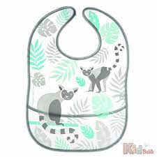 Канпол FOR KIDS Kanpol Bib with pocket Jungle, grey. 4368