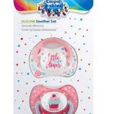 Канпол FOR KIDS Canpol Silicone pacifier symmetrical +18m 2pcs 4337