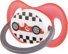 Канпол FOR KIDS Canpol Silicone pacifier symmetrical 0-6 Racing 4323