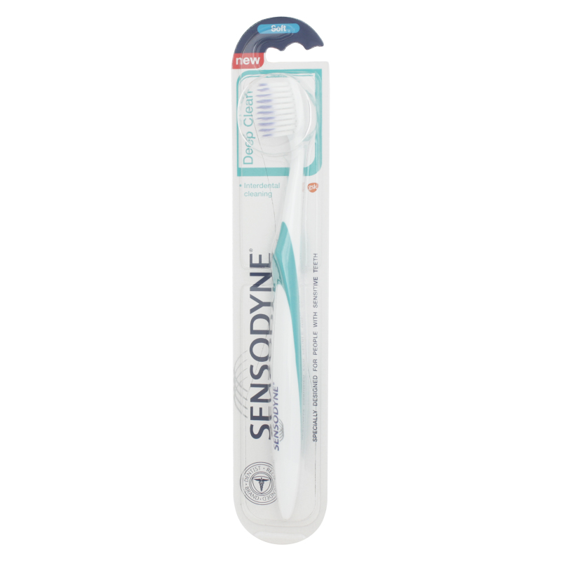 Сенсодин CARE PRODUCTS Sensodyne toothbrush with soft bristles, deep cleansing