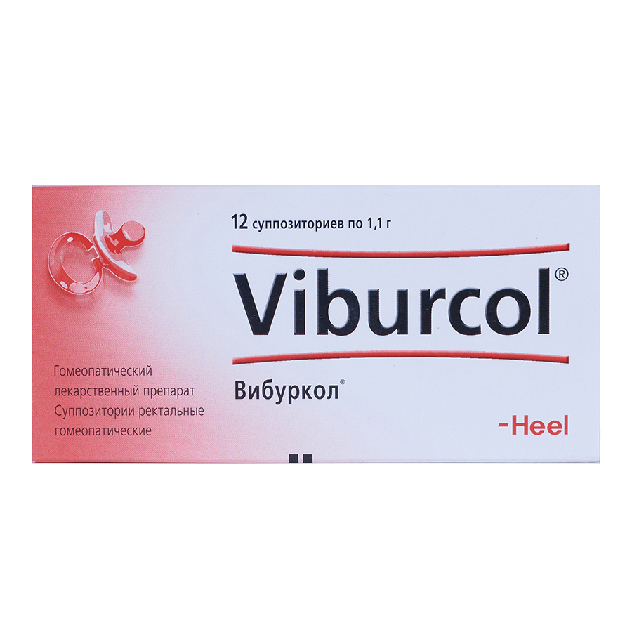 Вибуркол MEDICINES Viburcol rectal suppositories N12