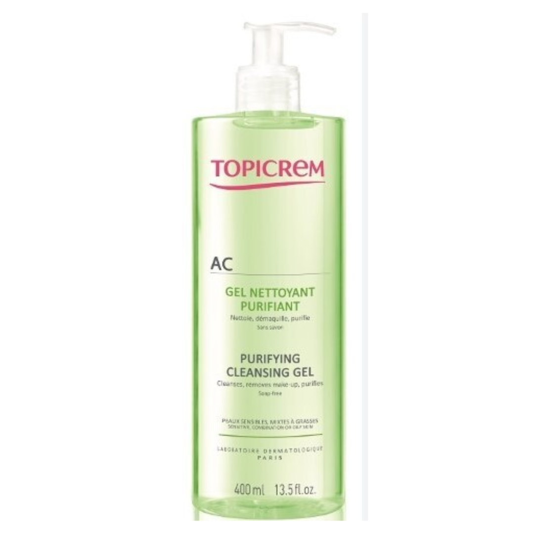 Топикрем CARE PRODUCTS Topicrem AC Cleansing Gel revitalizing 400ml 3269