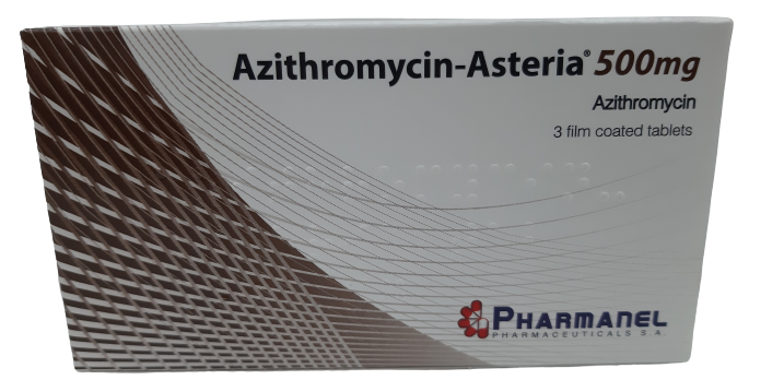 Азитромицин MEDICINES Azithromycin-Asteria tablets 500mg x 3