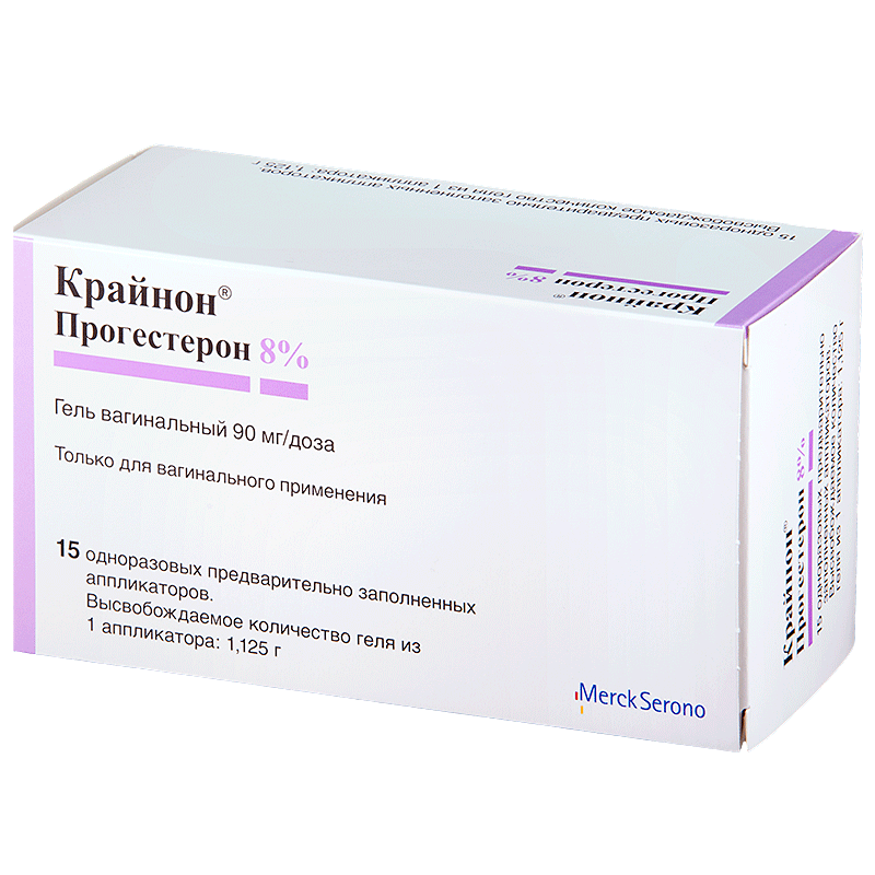 Крайнон MEDICINES Crinon gel vaginal 80mg/g 1.125g applicator x15