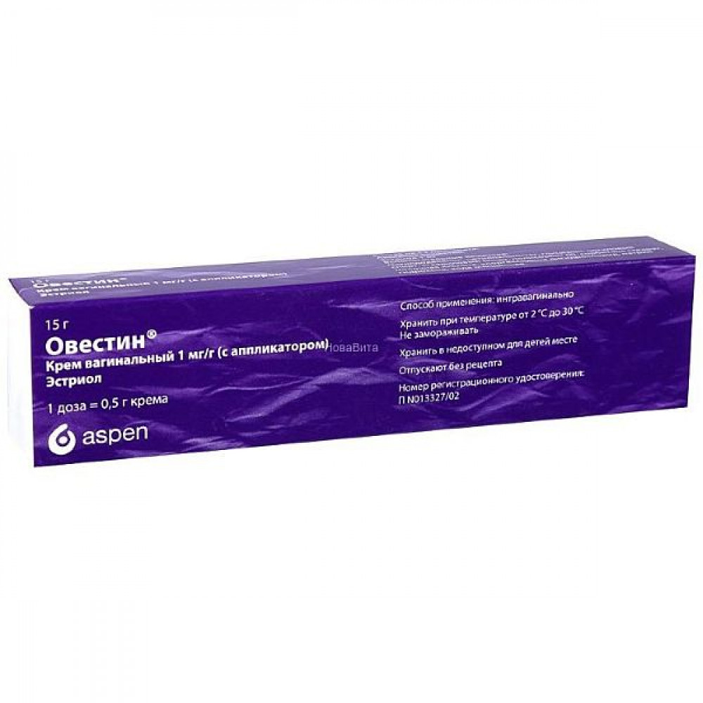 Овестин MEDICINES Ovestin vaginal cream 1mg/g 15g